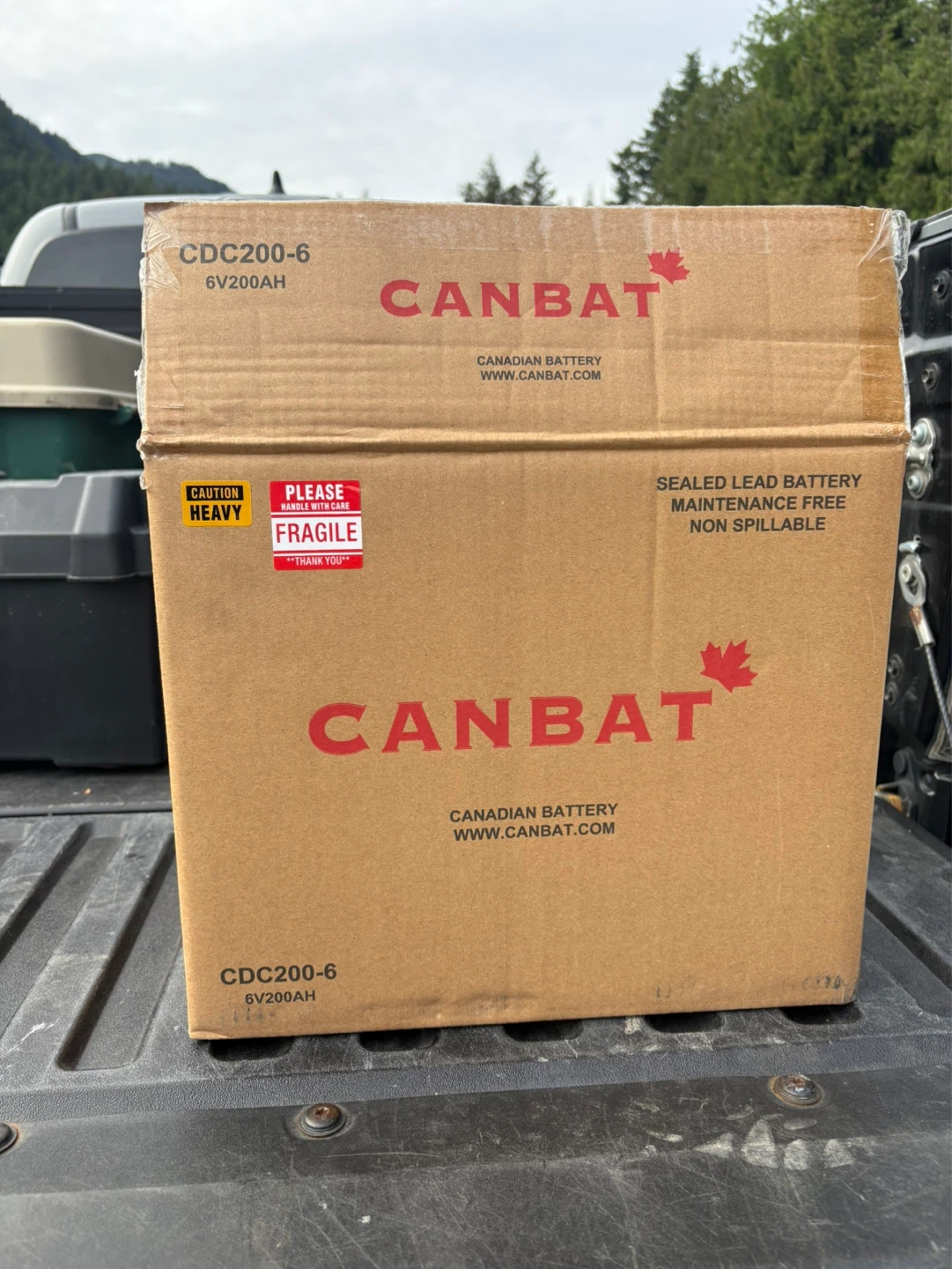RV/TRAILER CANBAT CDC200-6 6V 200AH Sealed Lead Battery