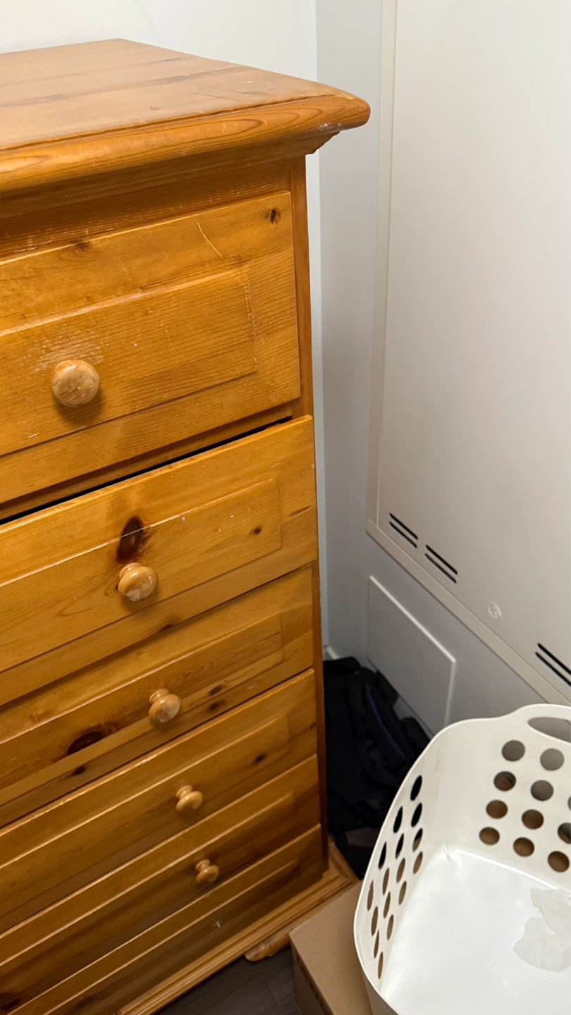 Wooden Dresser with 6 Drawers - photo 5