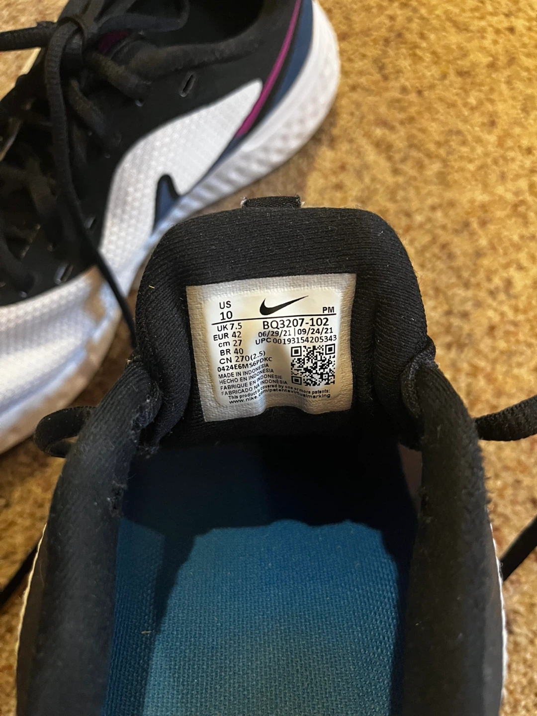 Nike Revolution 5 Men's Running Shoes Size 10 - photo 4