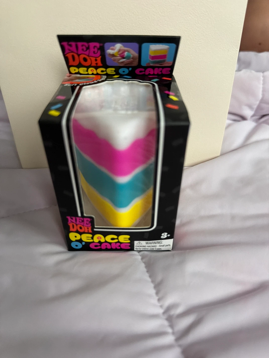 Nee Doh Peace O' Cake Stress Ball Toy