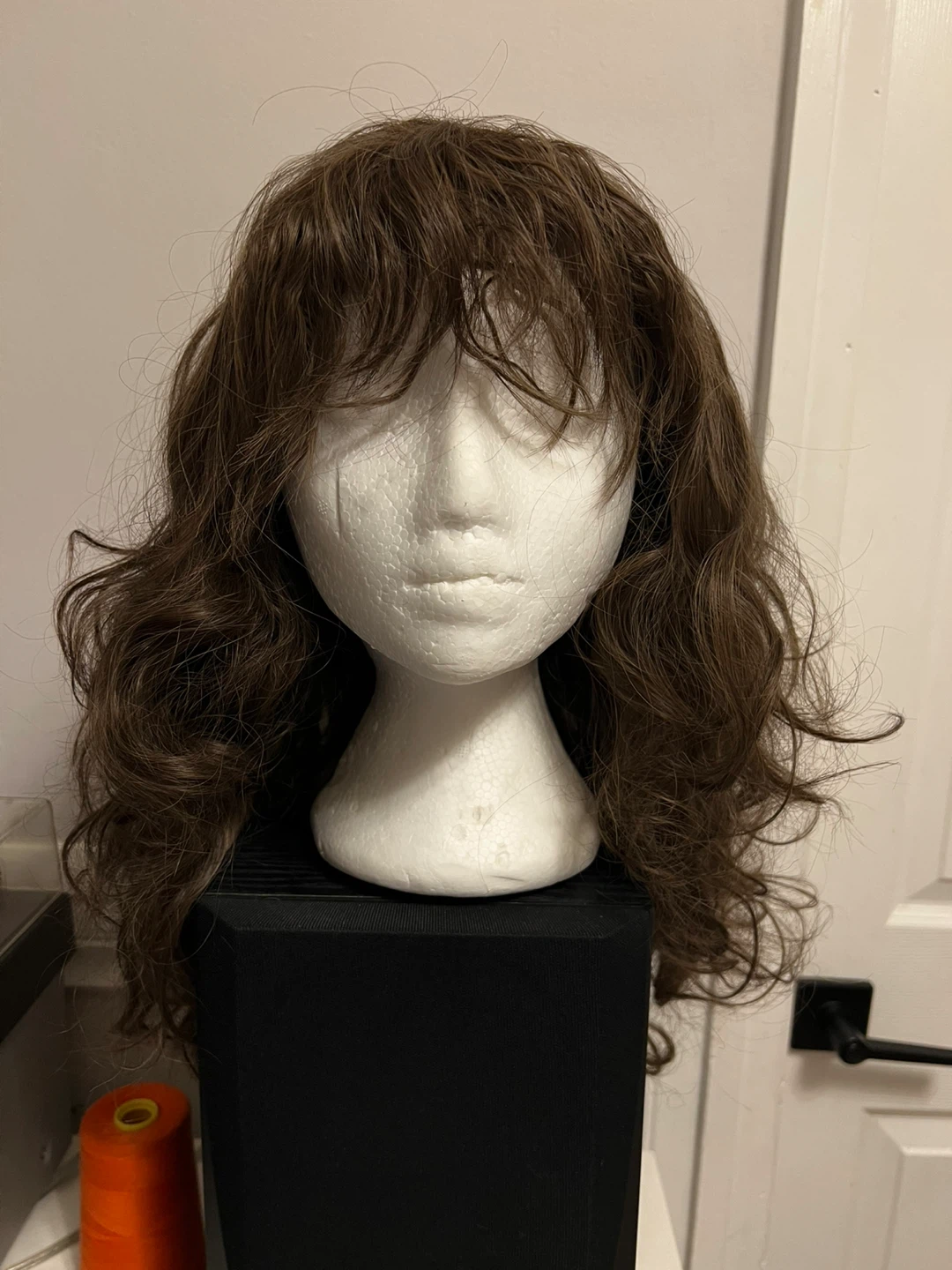 Brown Wavy Long Wig