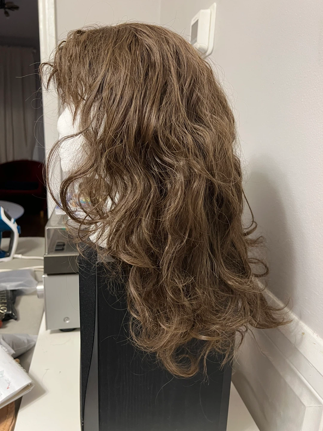 Brown Wavy Long Wig - photo 2