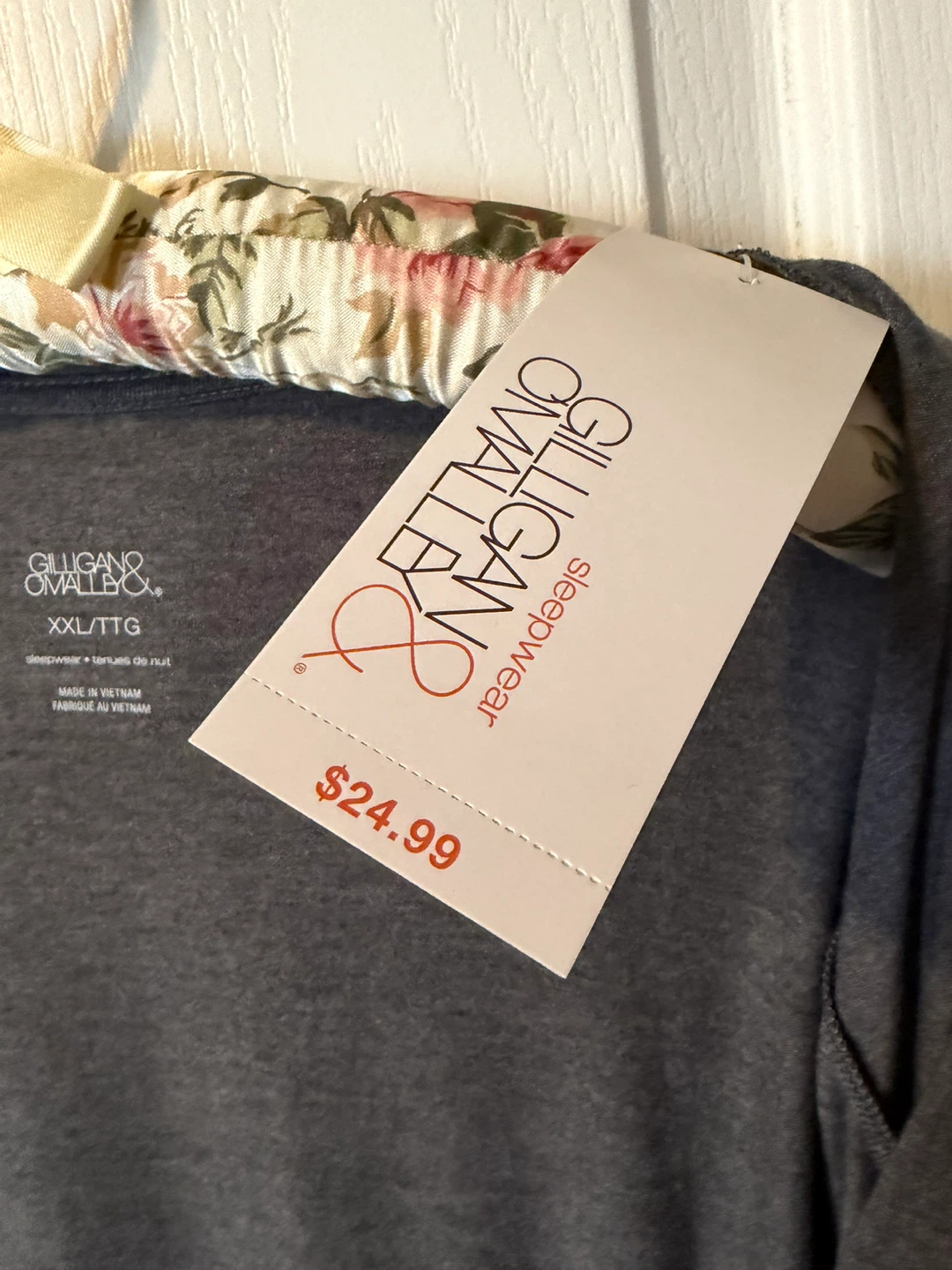 GILLIGAN & O'MALLEY Sleepwear Robe - Grey - XXL/TTG - photo 3
