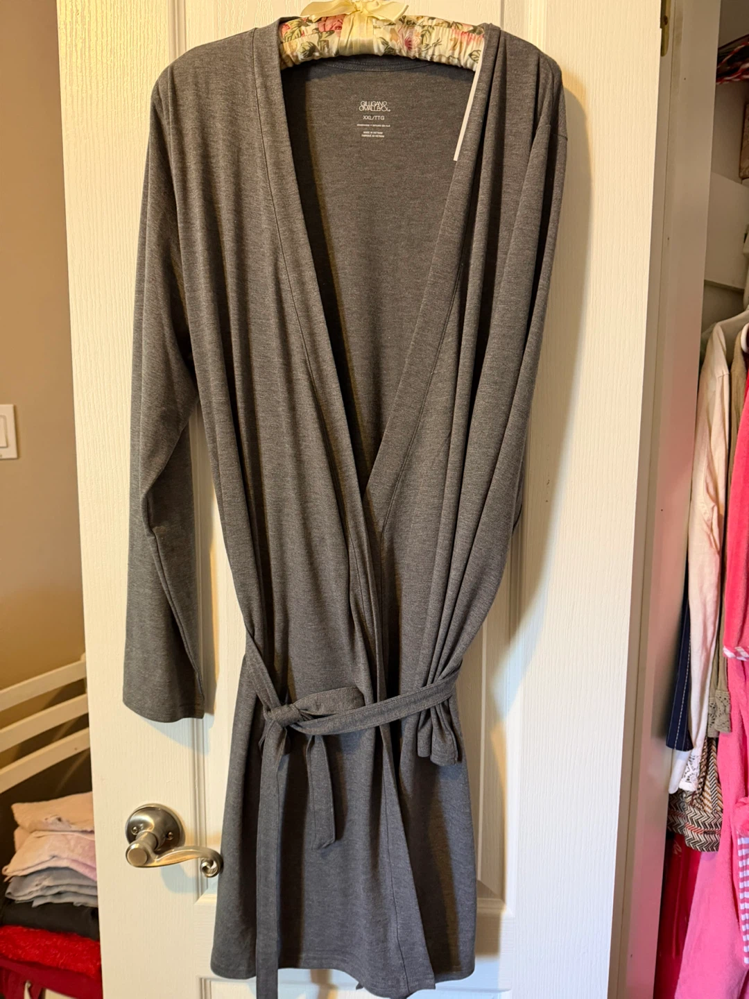 GILLIGAN & O'MALLEY Sleepwear Robe - Grey - XXL/TTG - photo 2