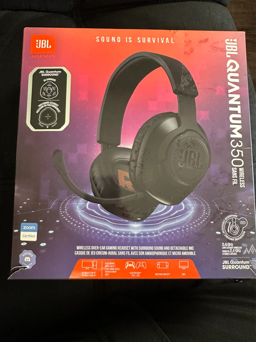 JBL Quantum 350 Wireless Gaming Headset