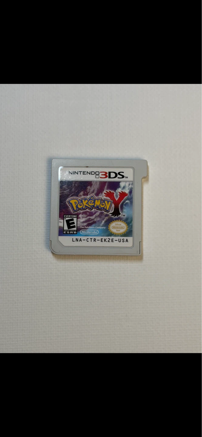 Nintendo 3DS Pokemon X Game Cartridge