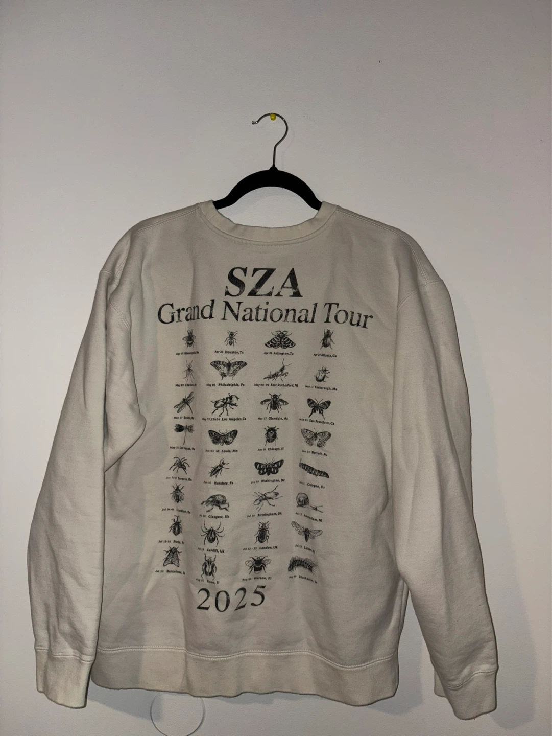 SZA Grand National Tour Crewneck Sweatshirt - photo 2