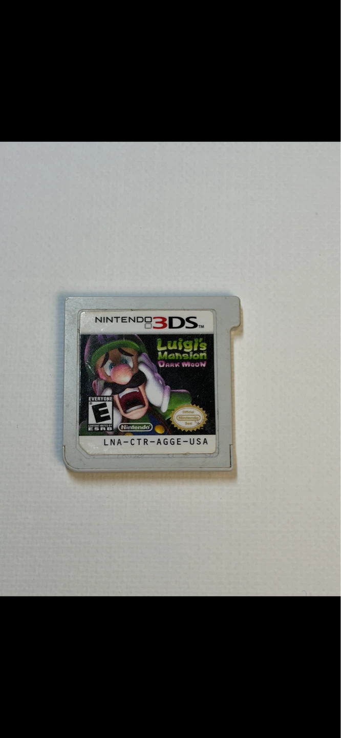 Nintendo 3DS Luigi's Mansion: Dark Moon Game Cartridge