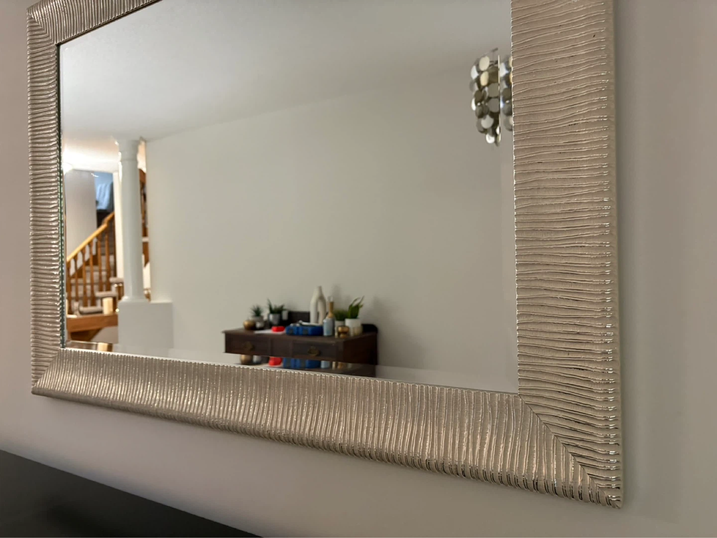 Decorative Wall Mirror in gold - photo 3