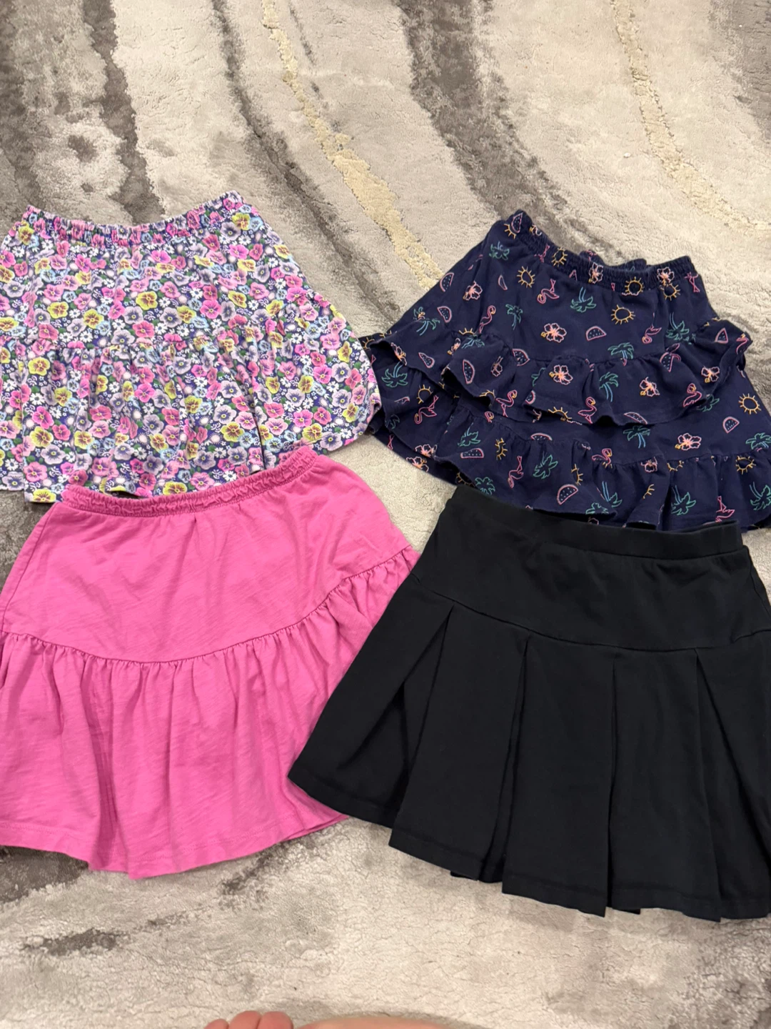 10/12 girls 4 skorts bundle