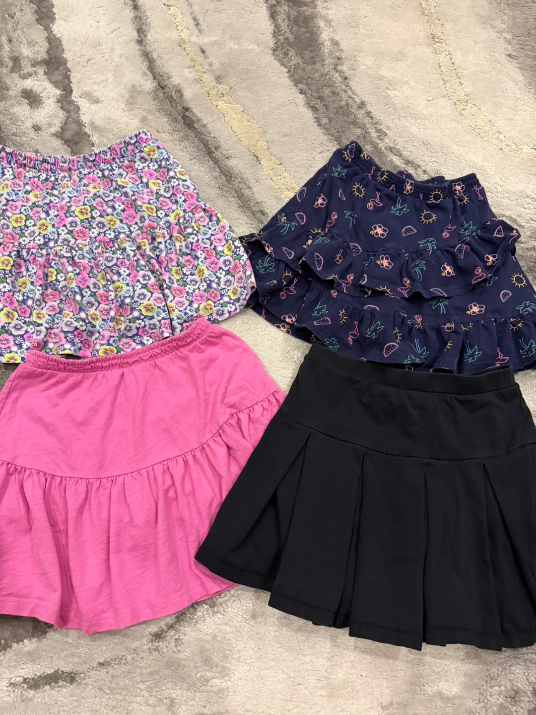 10/12 girls 4 skorts bundle - photo 2