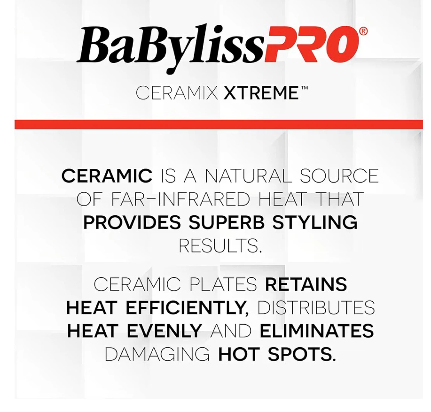 BaBylissPRO Ceramix Xtreme Hair Straightener, Flat Iron - photo 2