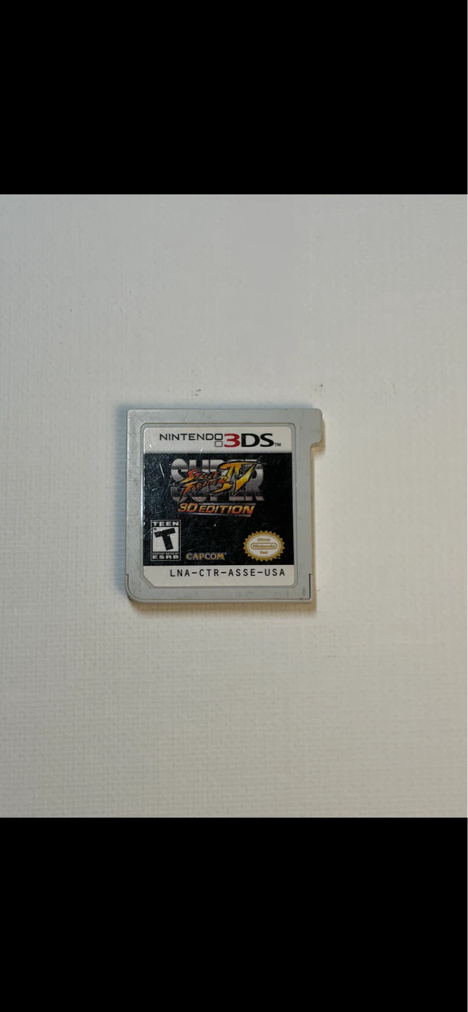 Super Street Fighter IV 3D Edition Nintendo 3DS Game Cartridge