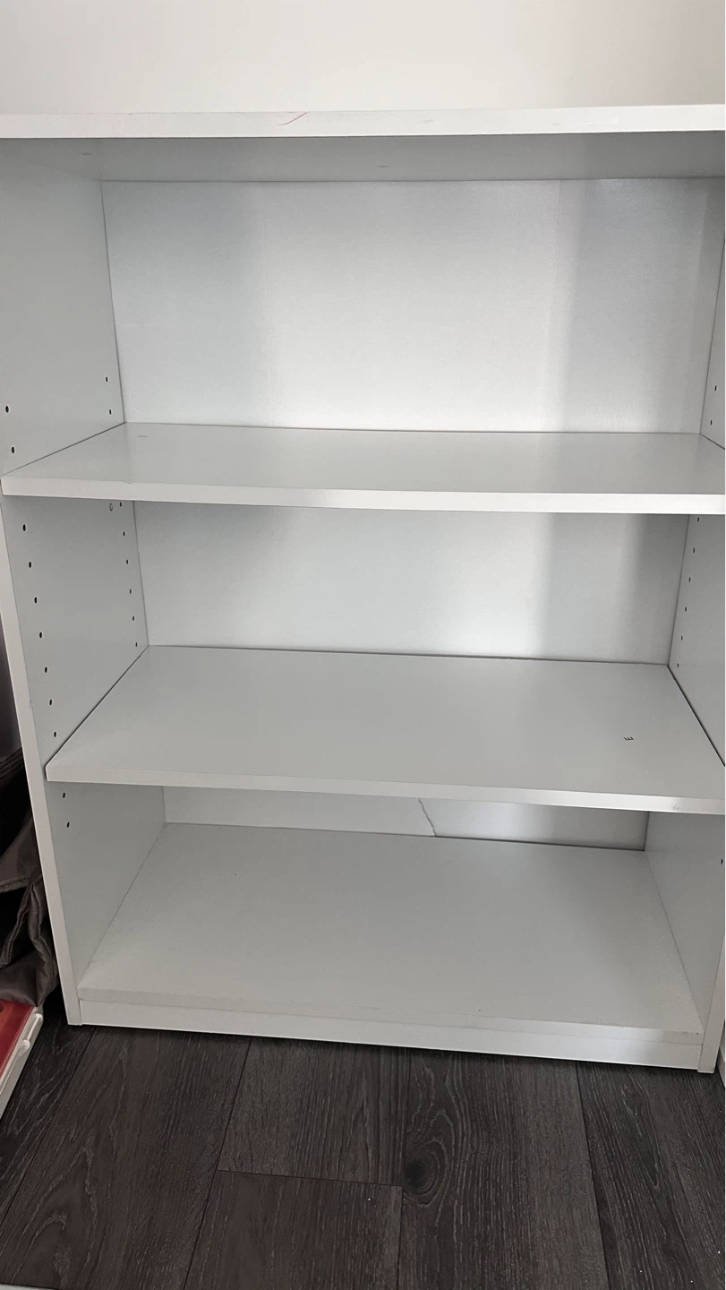 White Bookshelf
