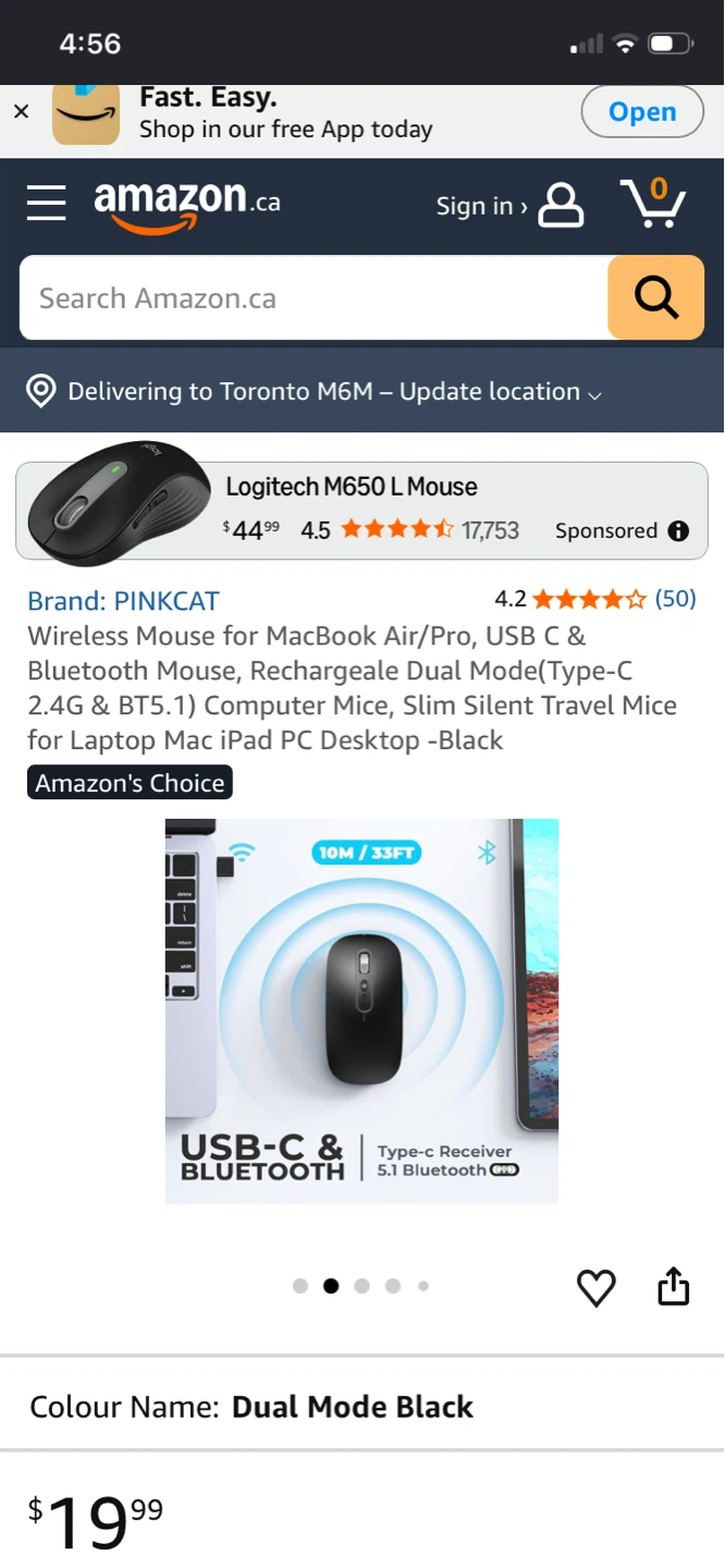 PINKCAT Dual Mode Wireless Mouse - photo 5