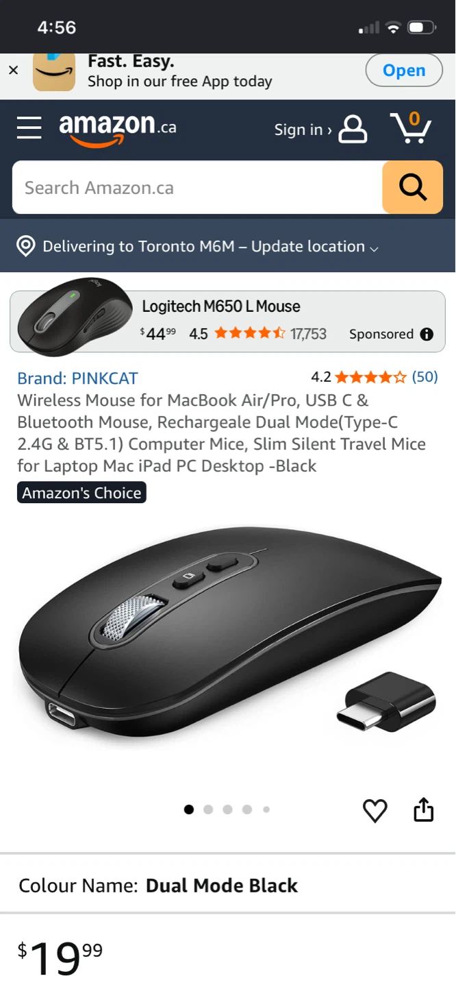 PINKCAT Dual Mode Wireless Mouse - photo 4