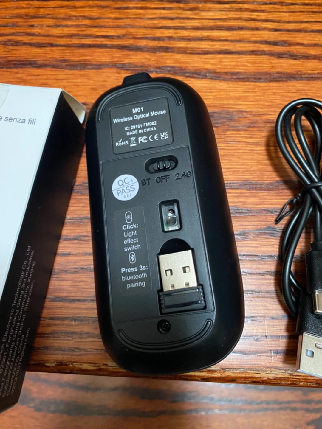 PINKCAT Dual Mode Wireless Mouse - photo 3