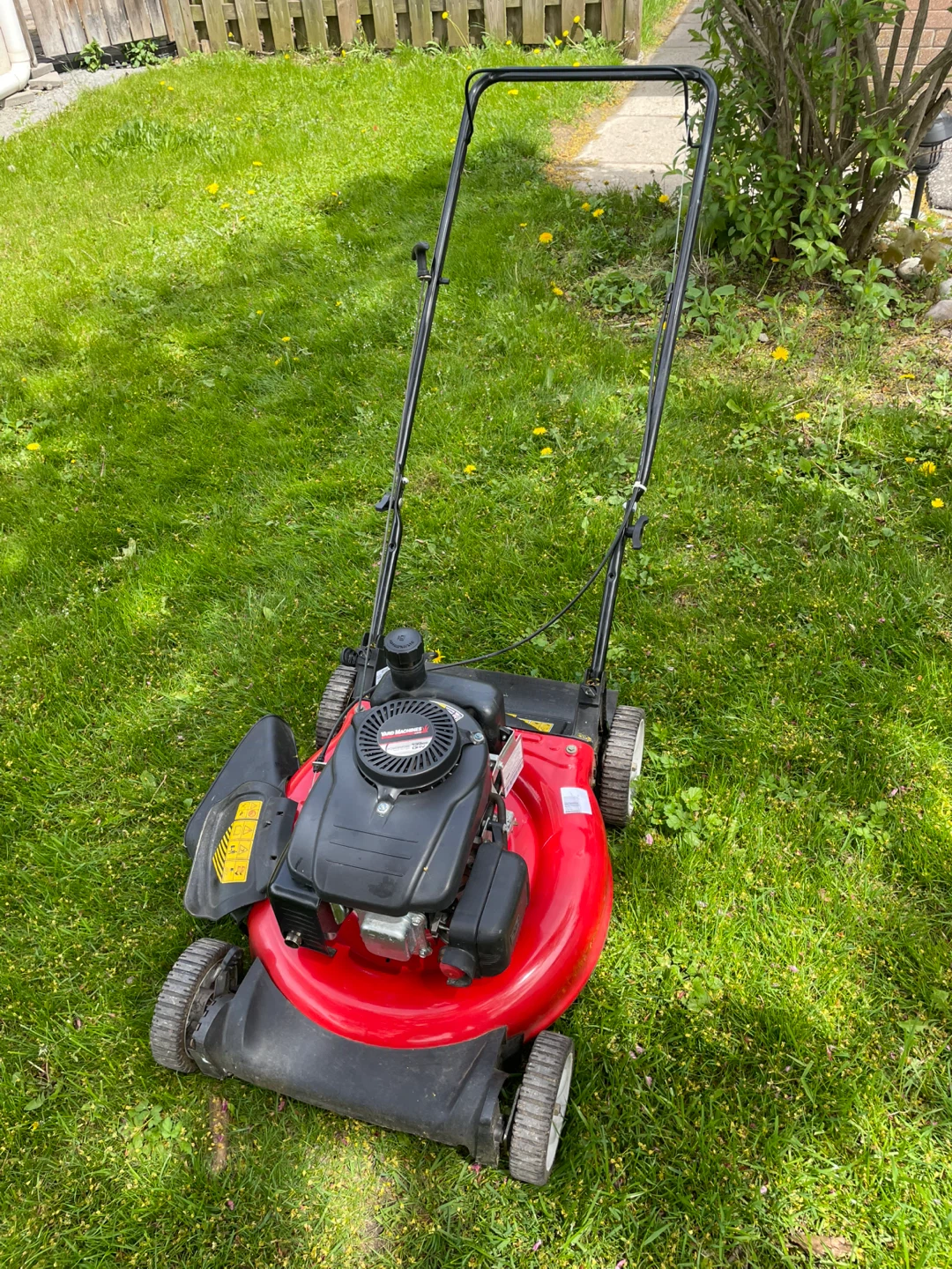 Lawnmower, delivery