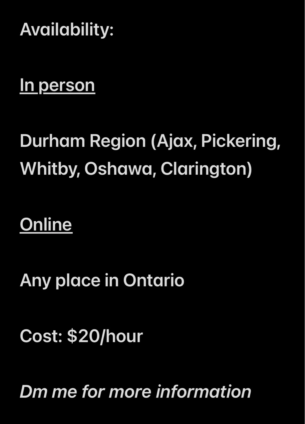 Grades 5-12 tutoring (Ontario Curriculum) - photo 2