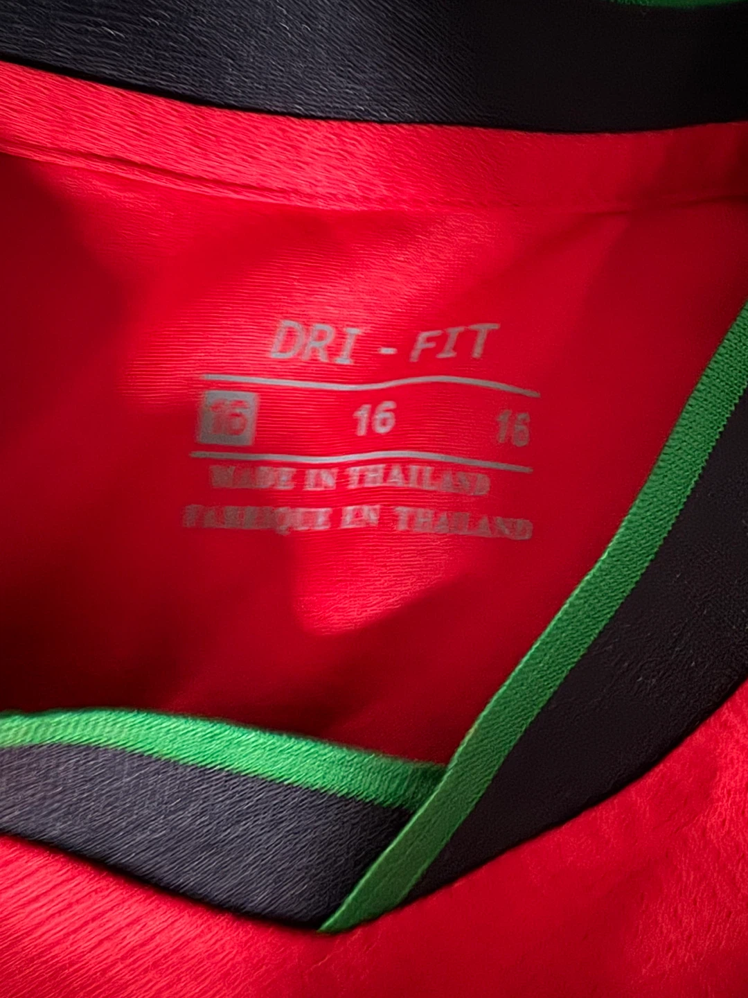 kids Portugal Ronaldo Soccer Jersey and Shorts Set Size 16 - photo 3