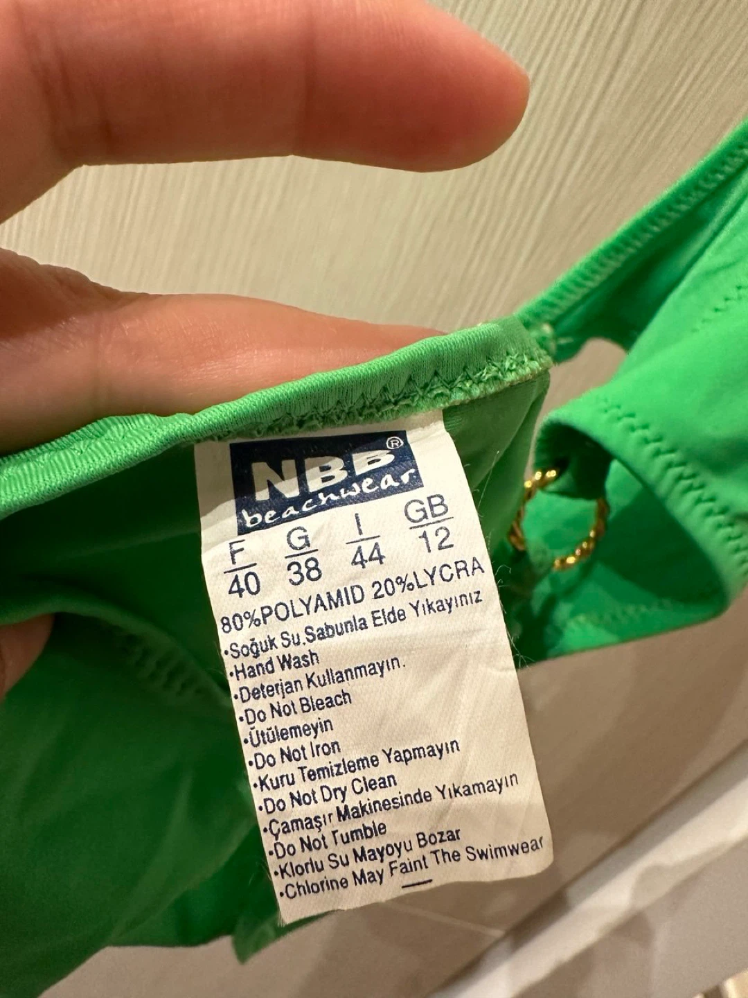 NBB Beachwear Green Bikini Set - photo 2