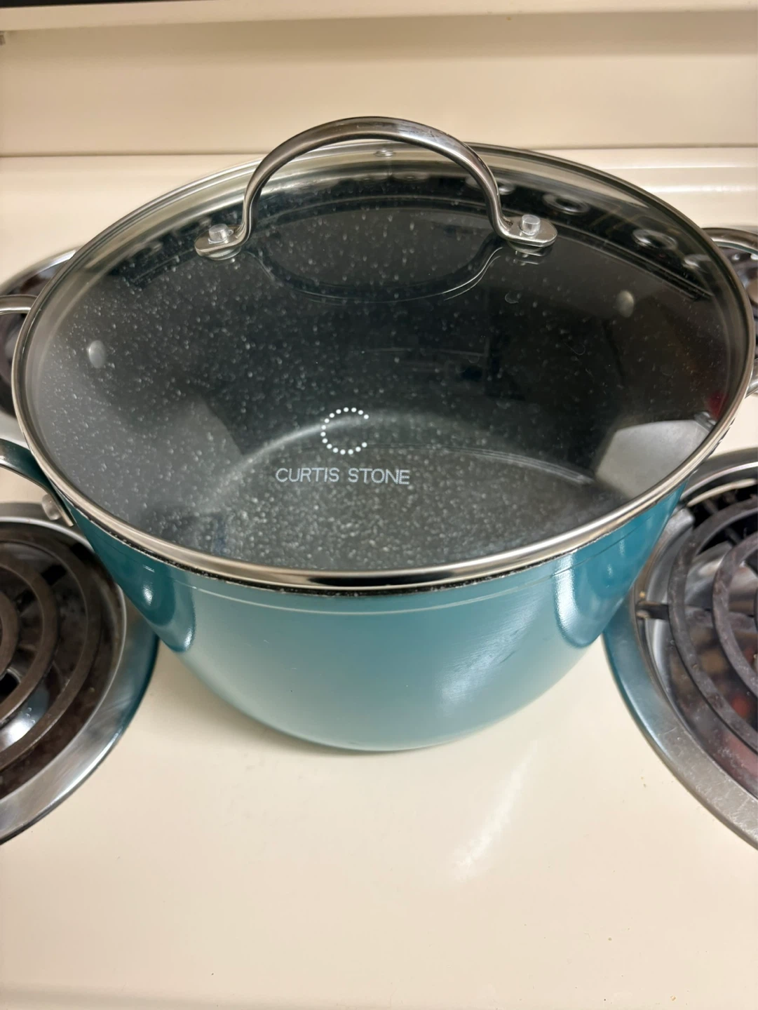 Curtis Stone Teal Pot with Lid - photo 3