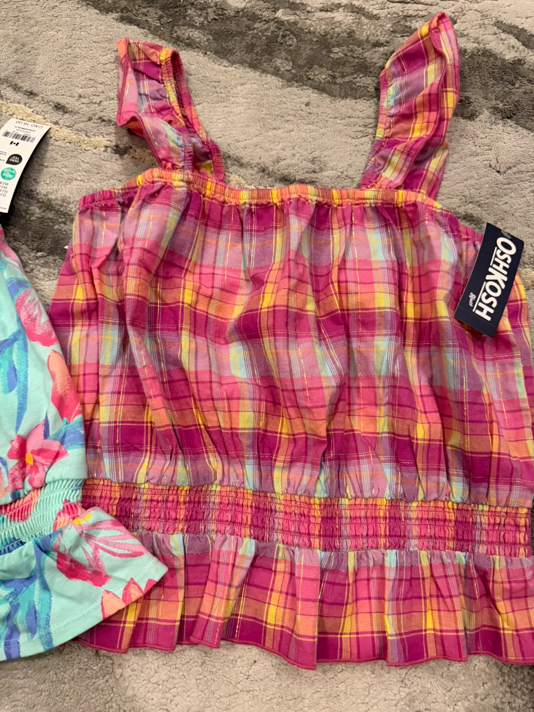 2-Size 10 girls Oshkosh tank tops - photo 3