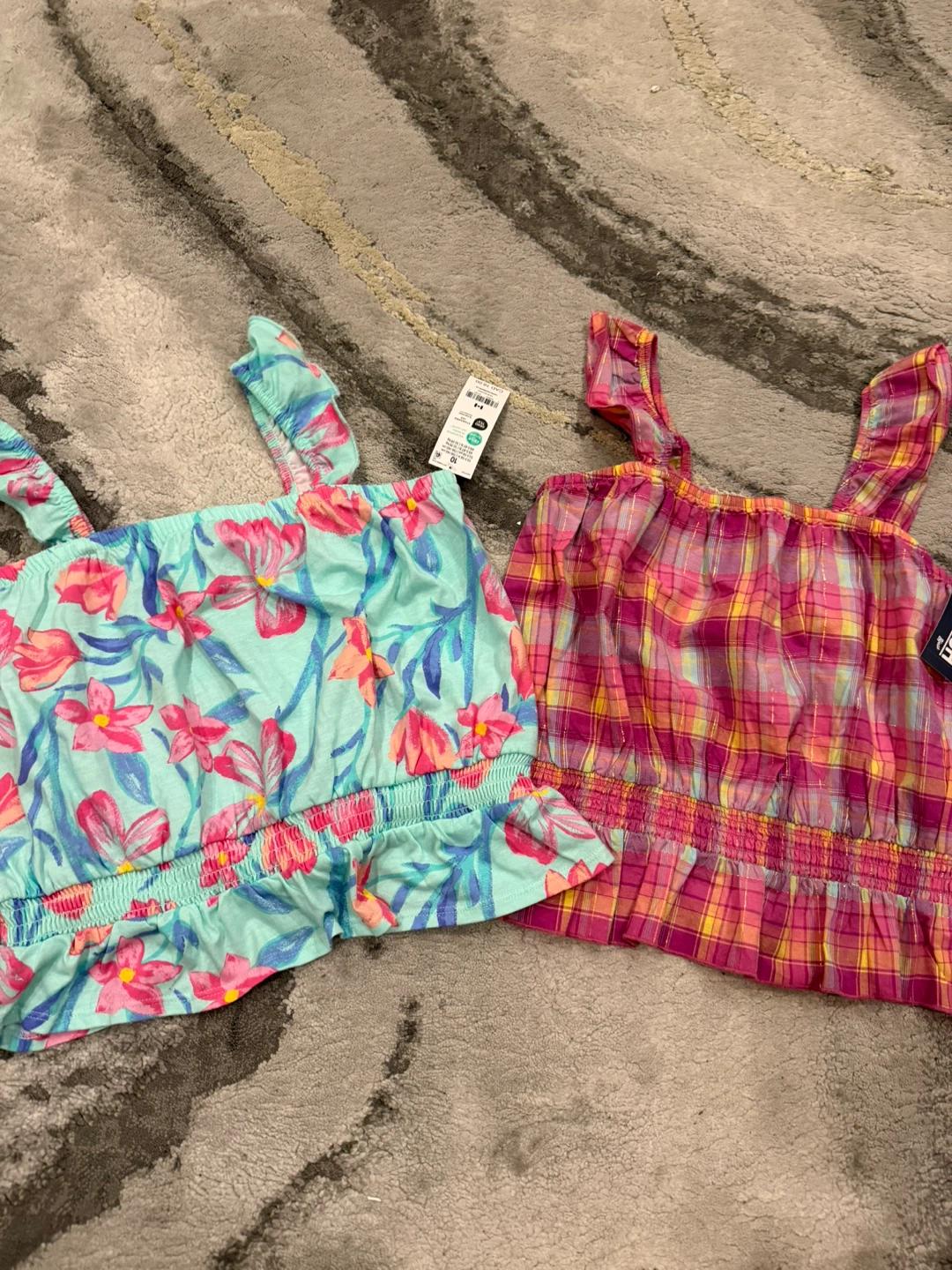 2-Size 10 girls Oshkosh tank tops
