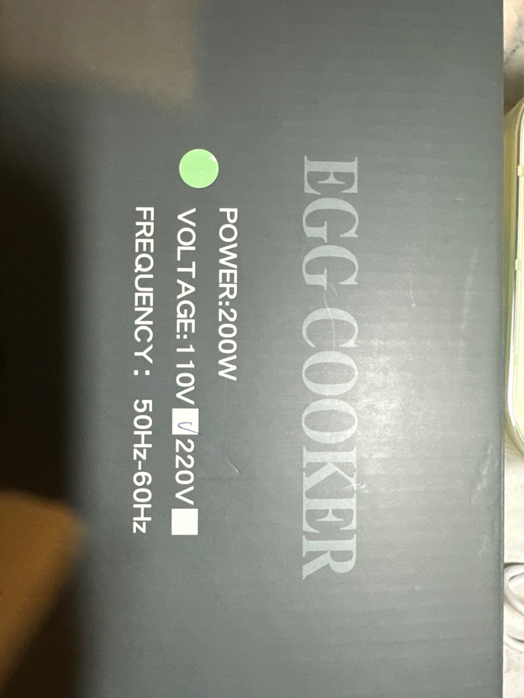 Electric Egg Cooker - 6 Eggs - photo 3