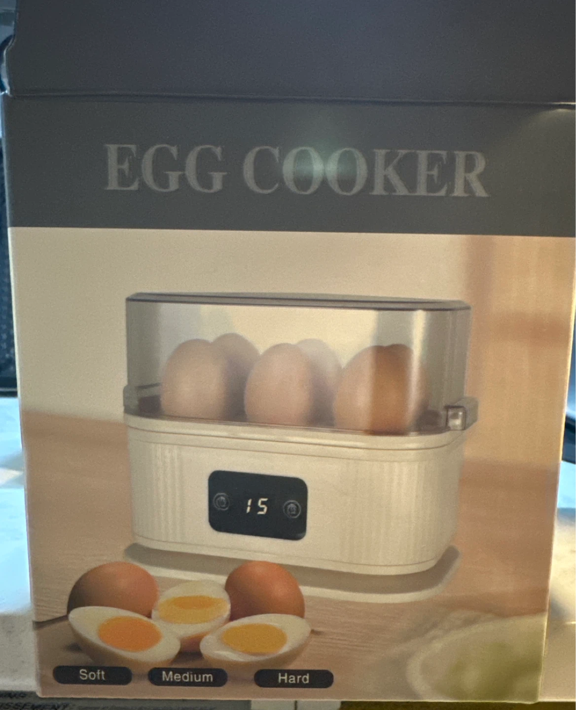 Electric Egg Cooker - 6 Eggs
