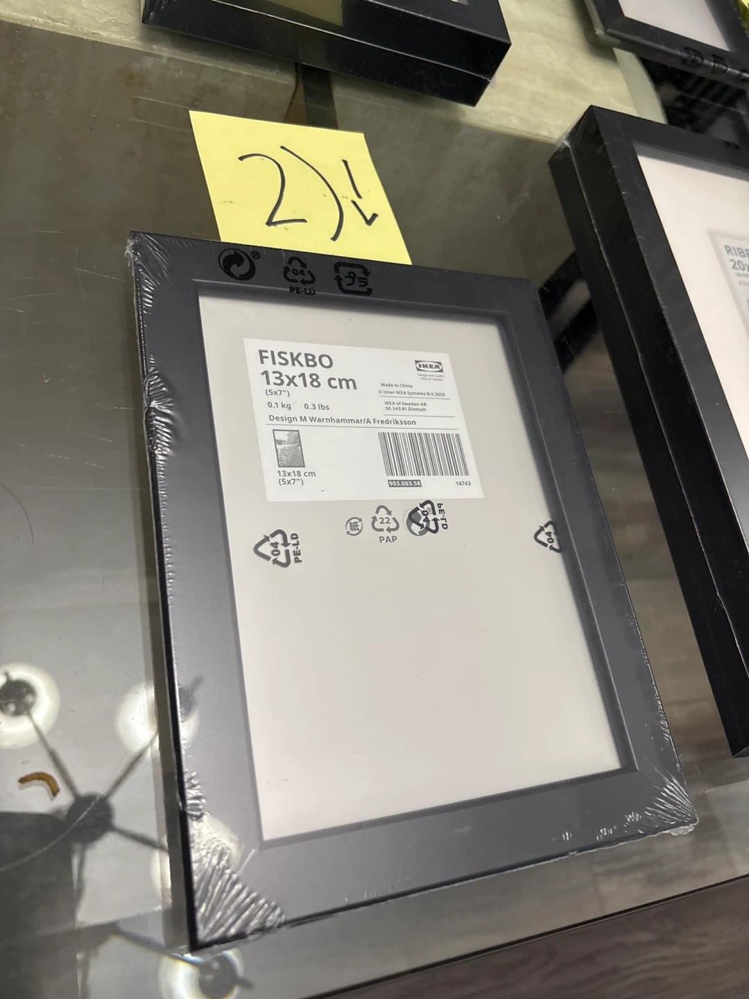 IKEA black picture frames (brand new) - photo 3