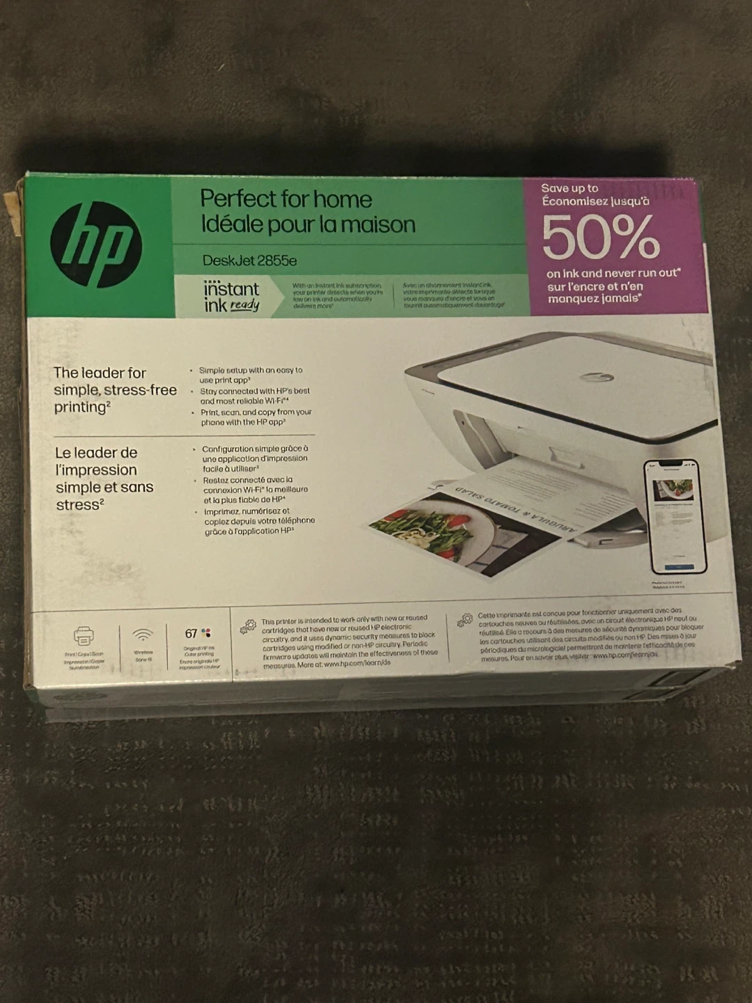 HP DeskJet 2855e Printer