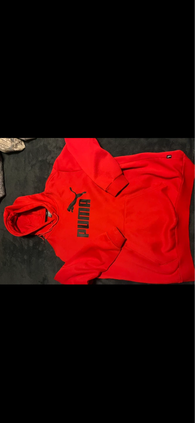 Red Puma Hoodie