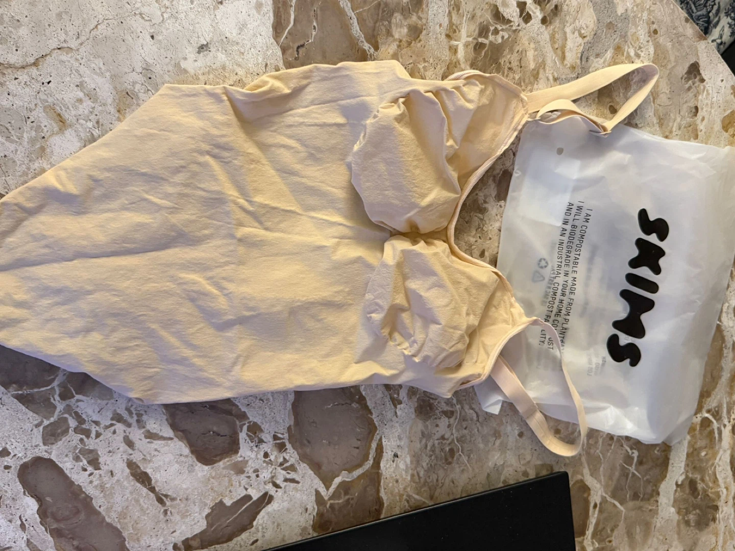 SKIMS Fits Everybody Cami Bodysuit Beige Xl - photo 2