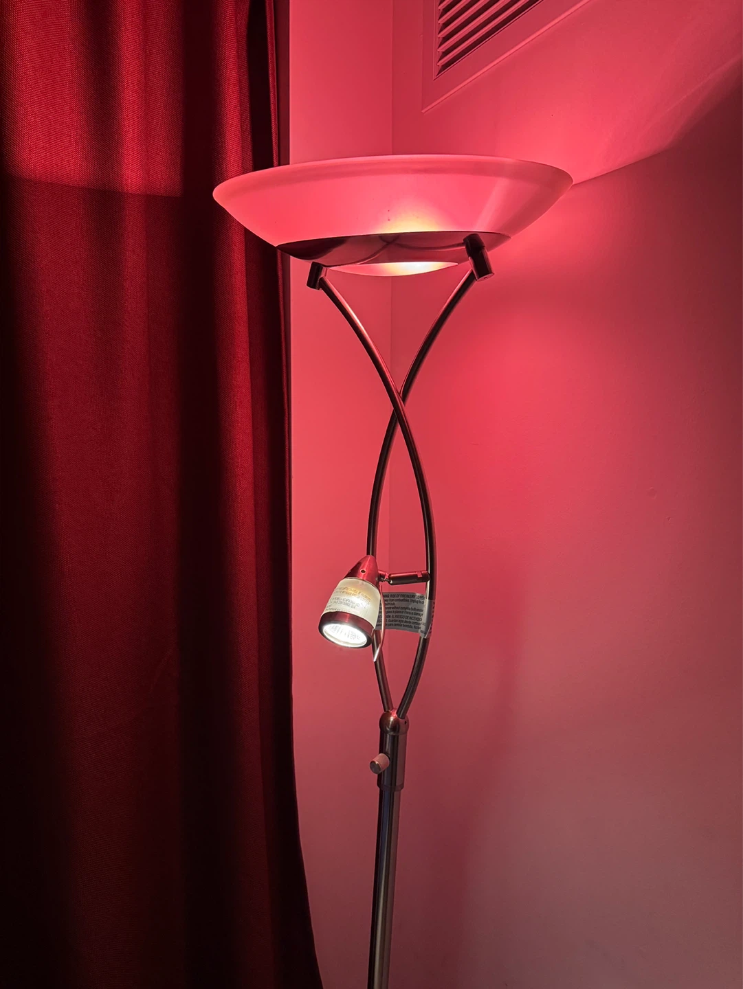 Modern Floor Lamp with Reading Light – Excellent Condition