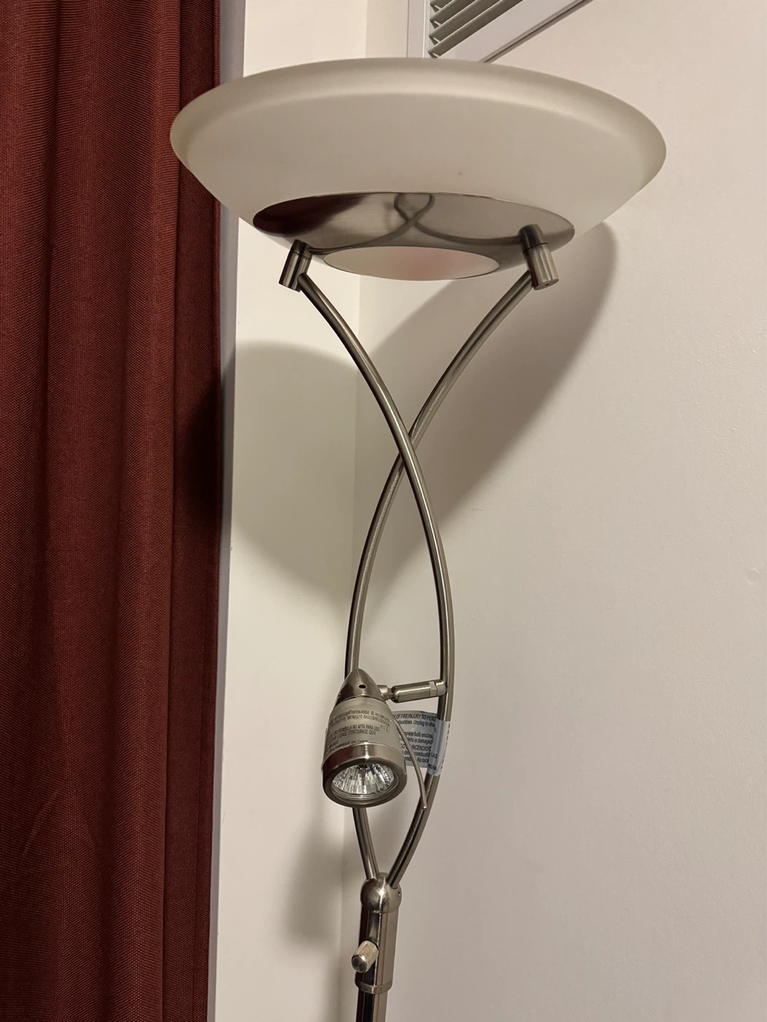 Modern Floor Lamp with Reading Light – Excellent Condition - photo 3