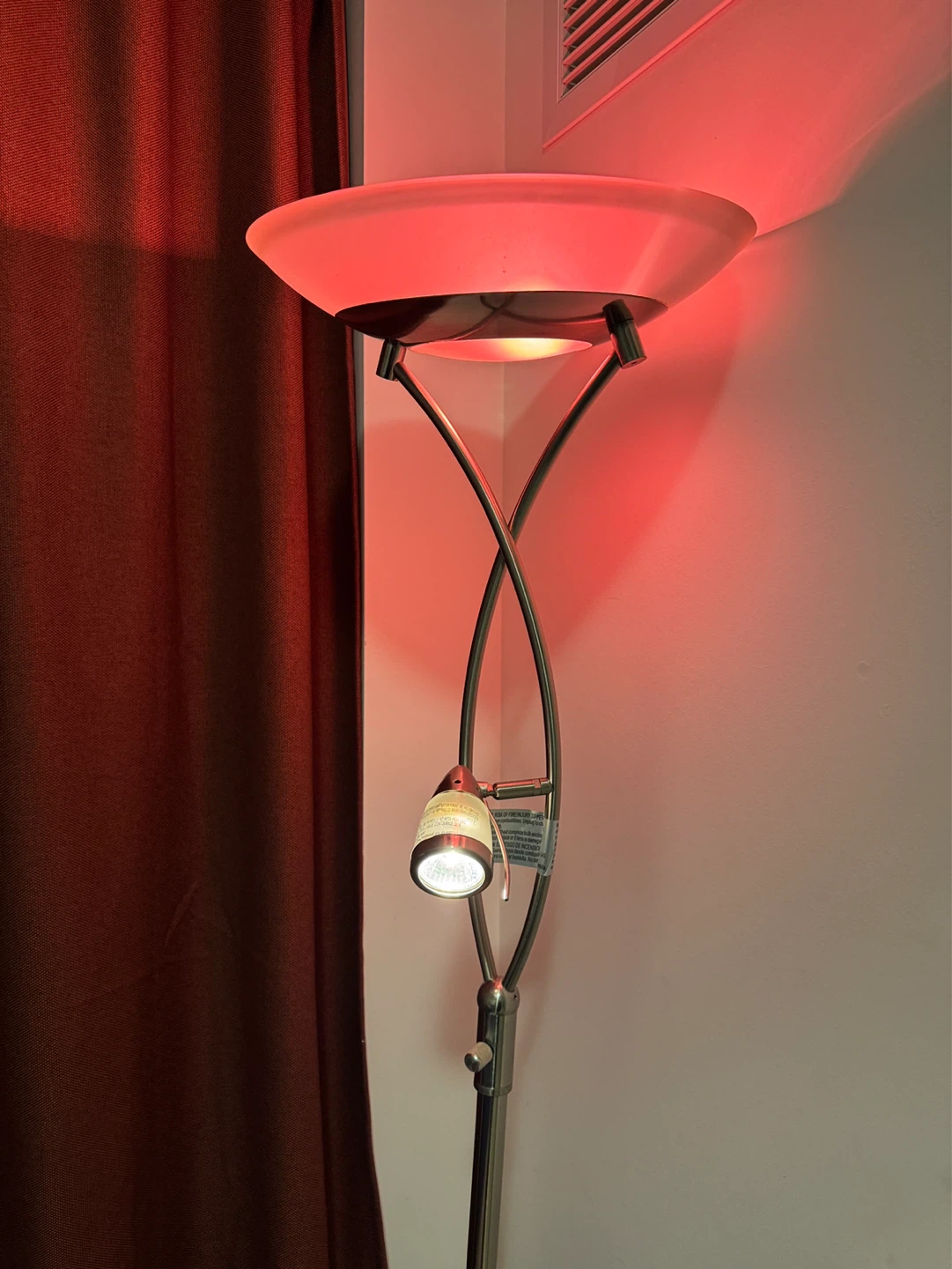 Modern Floor Lamp with Reading Light – Excellent Condition - photo 2