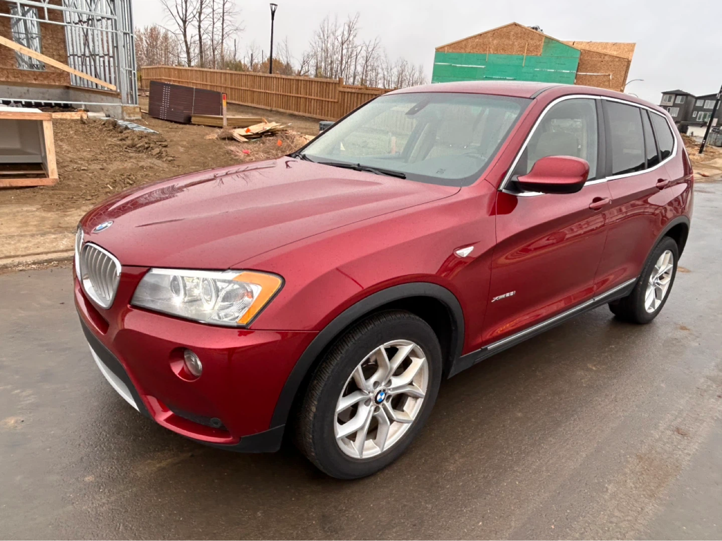 2011 Red BMW X3 SUV - photo 3