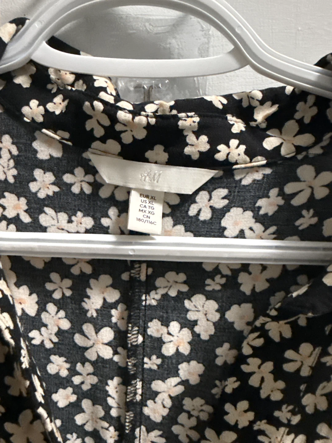 H&M Floral Long Sleeve Maxi Dress - Size XL - photo 2