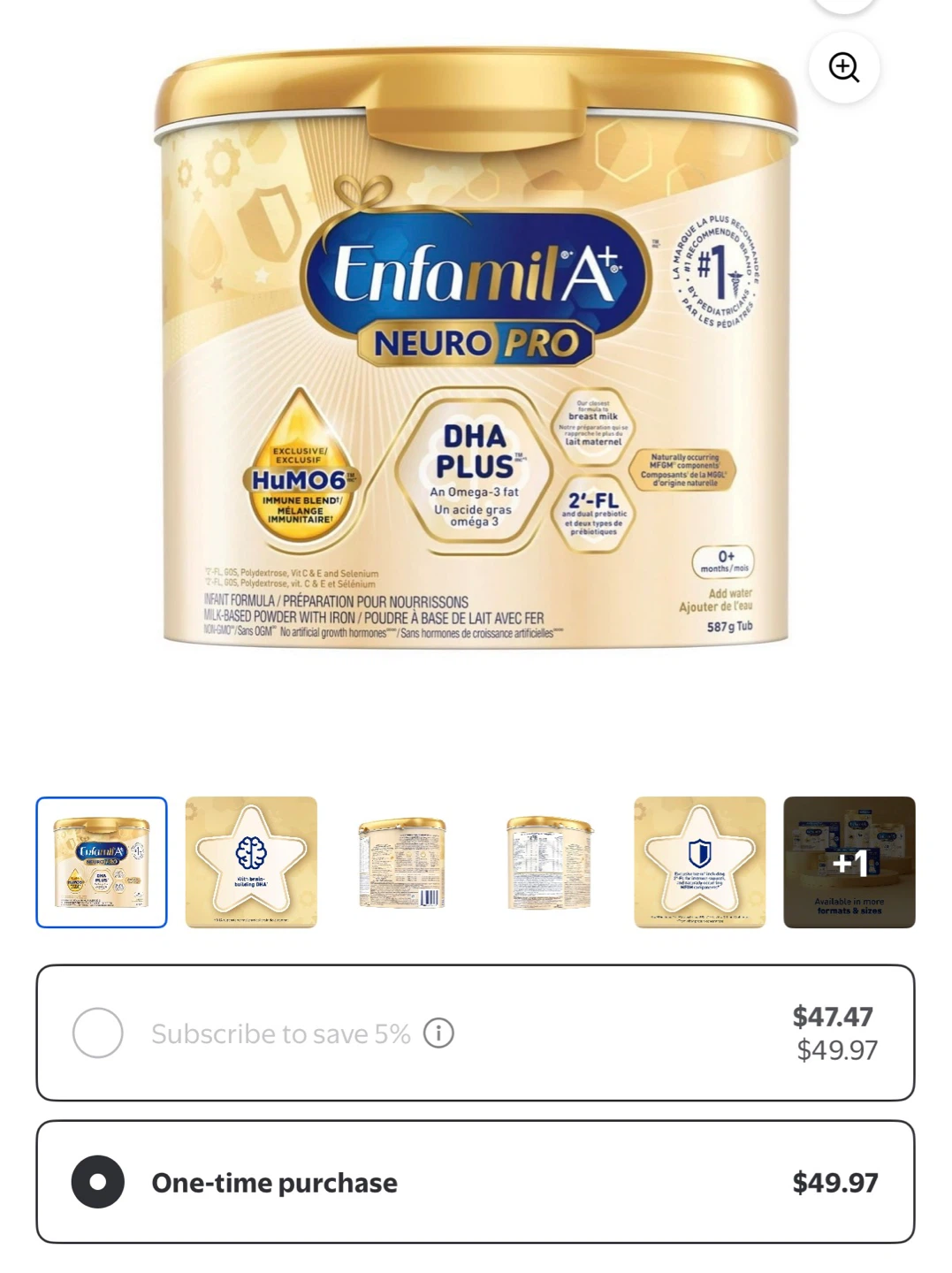EnfamilA+NeuroPro 587g Tub with FREEBIES - photo 3