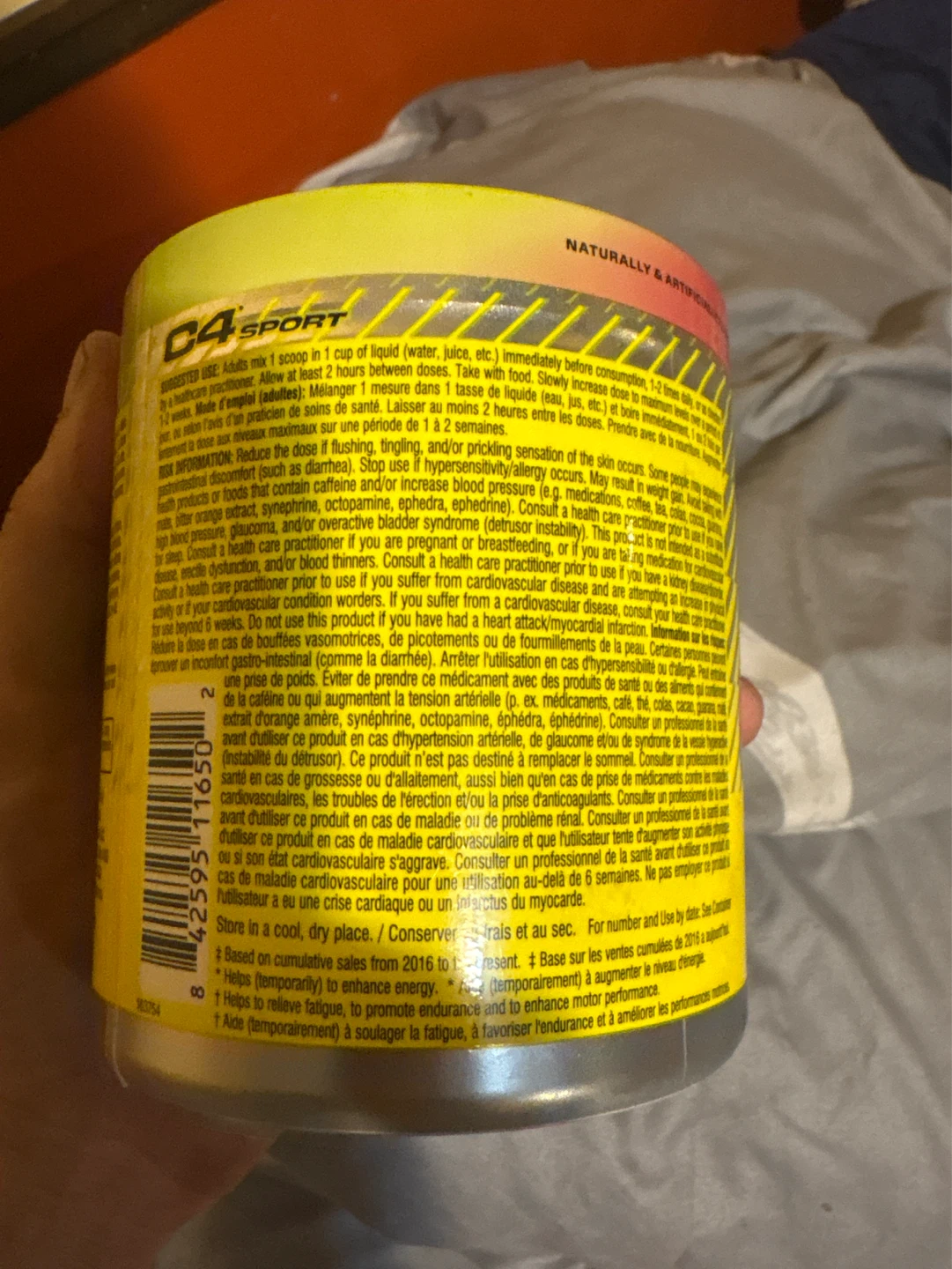 C4 Sport Pre-Workout Powder - Strawberry Watermelon - photo 2