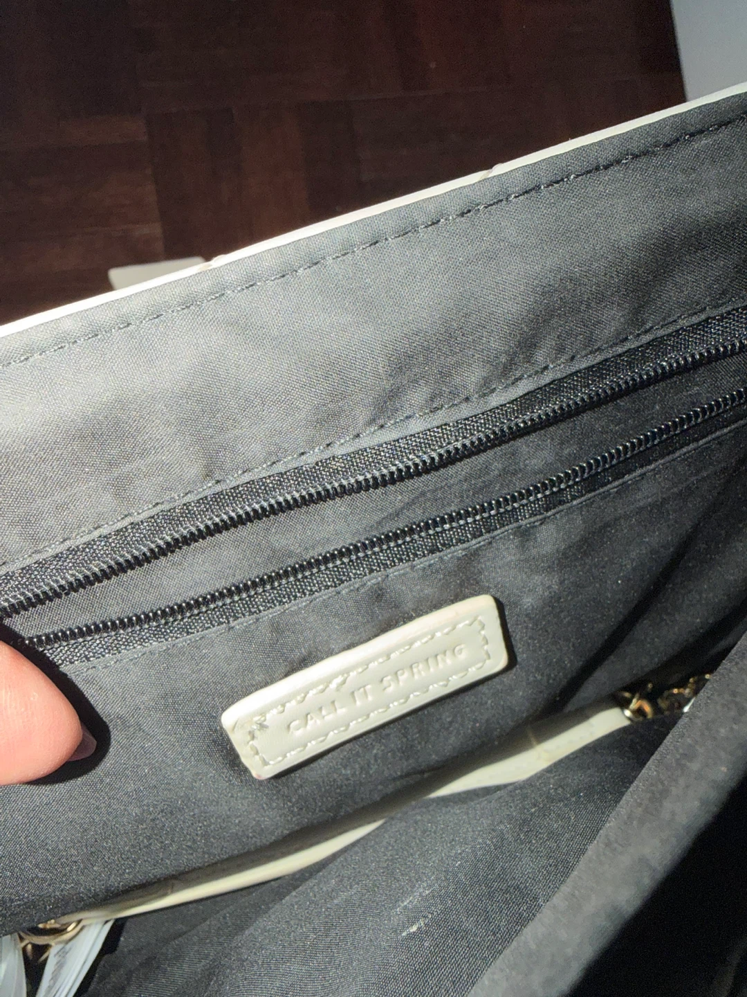 Call It Spring Cream Quilted Shoulder Bag - photo 4