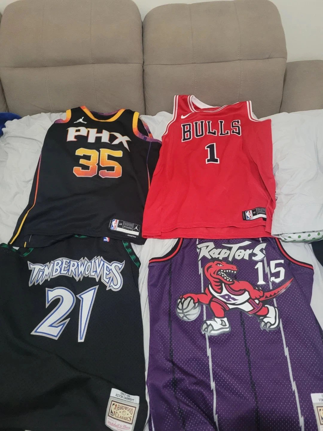Assorted NBA Basketball Jerseys