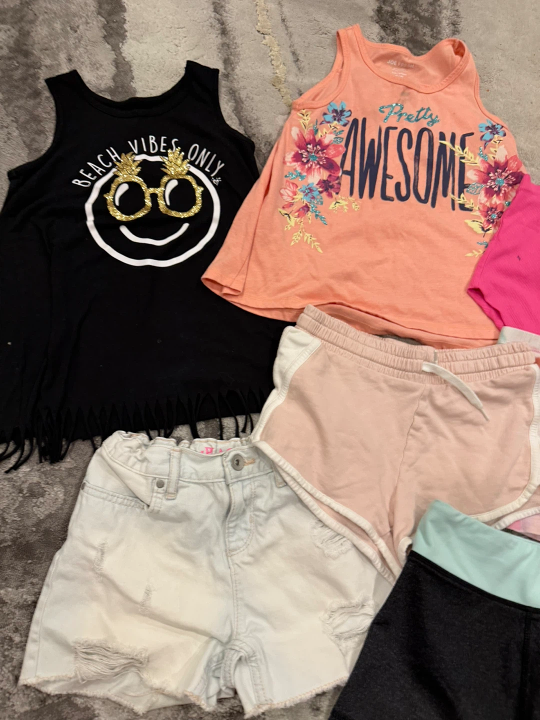 7/8 mixed girls summer bundle - photo 2