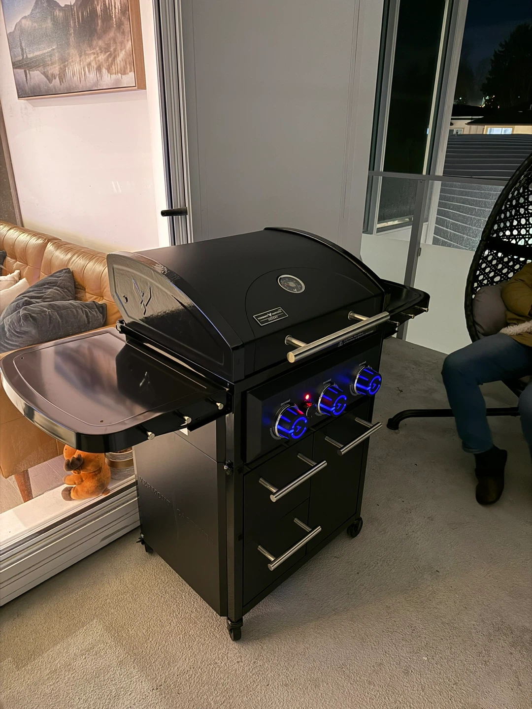 Barbecue Vermont Castings Ascent Electric 3-Burner BBQ Grill - photo 3