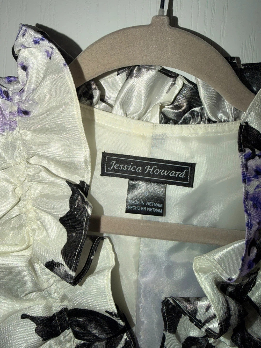 Jessica Howard Floral Dress Size 6 - read description - photo 4