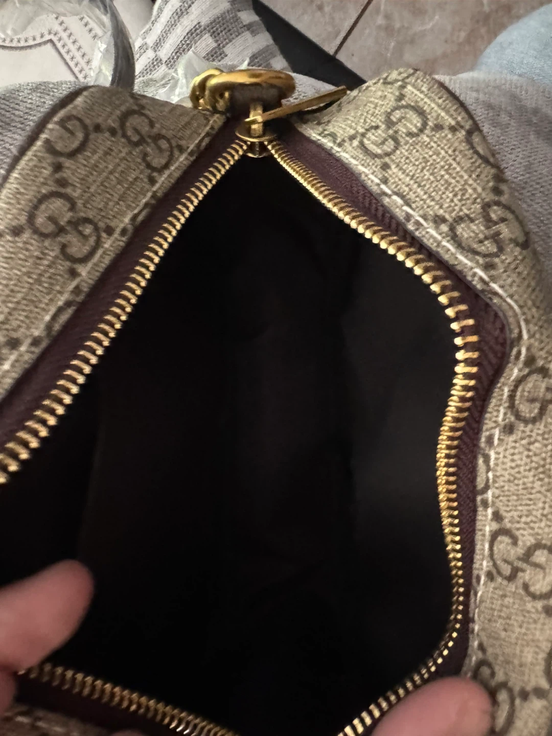 Gucci like print Monogram Mini Bag - photo 2