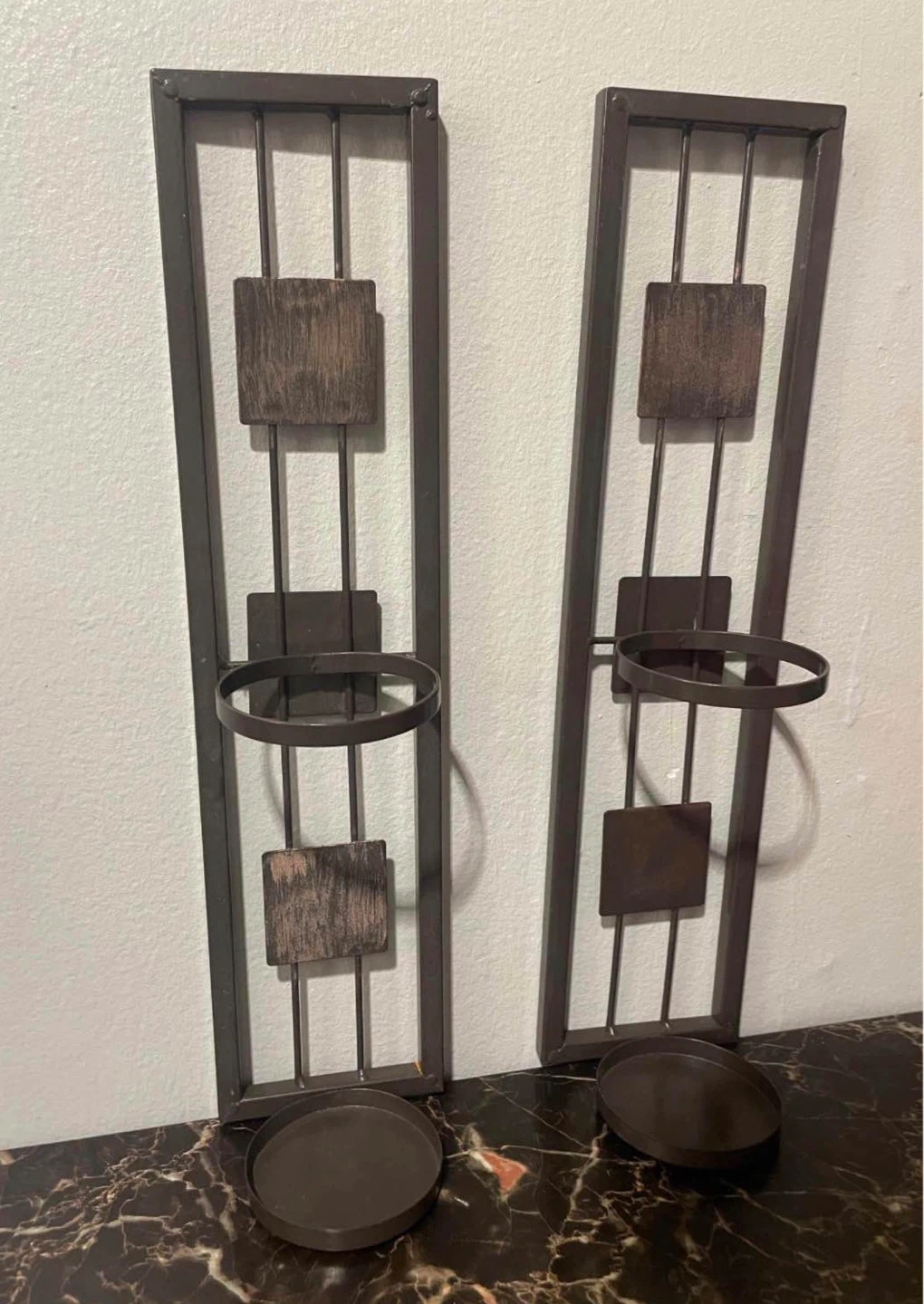 Wall Sconce Candle Holders $10 - photo 3