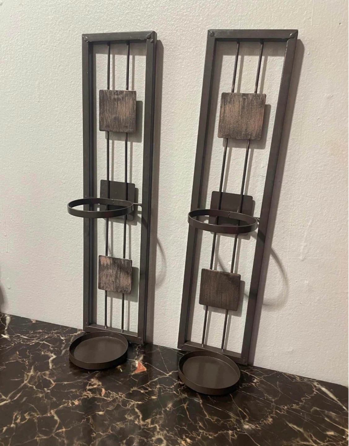 Wall Sconce Candle Holders $10 - photo 2