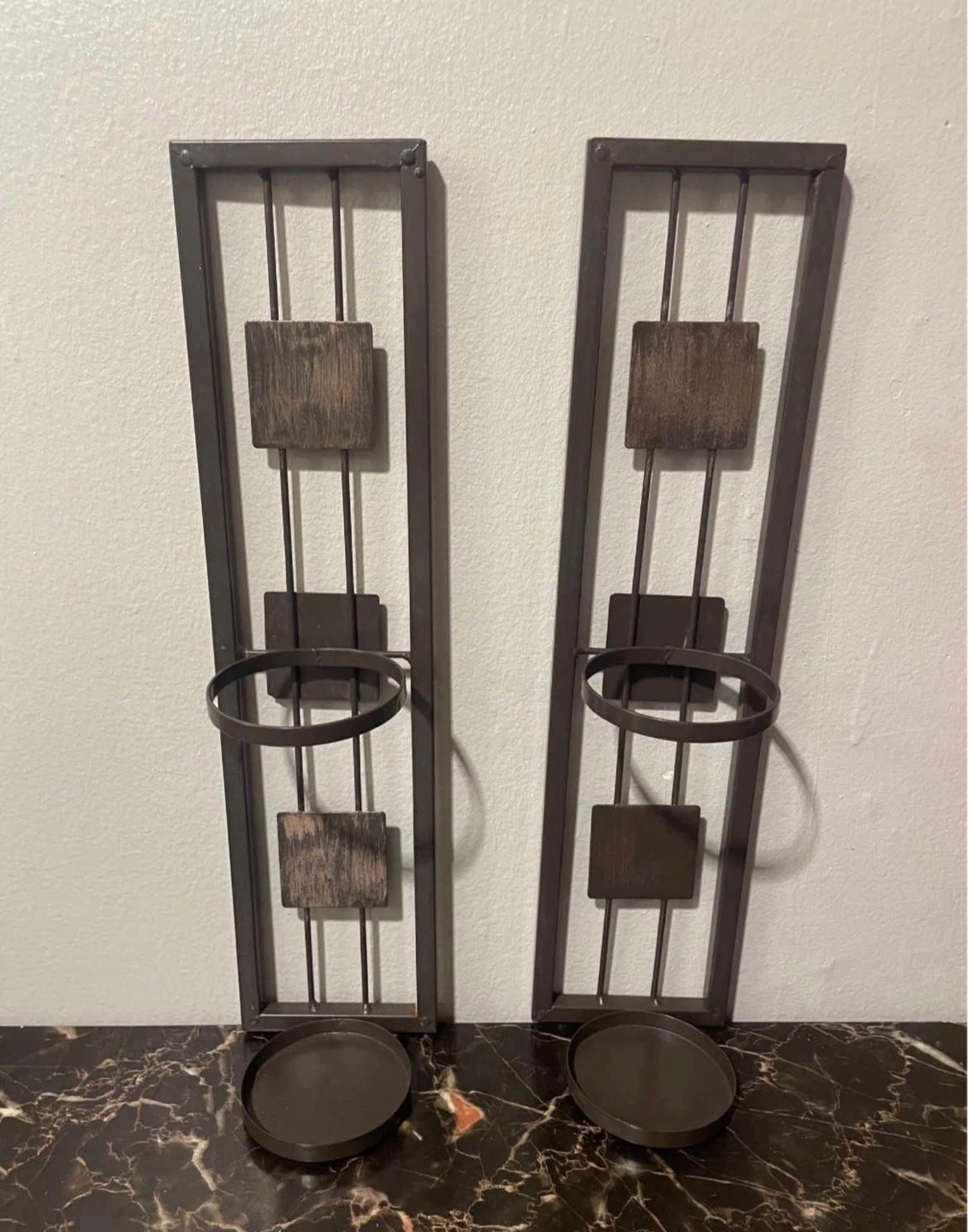 Wall Sconce Candle Holders $10